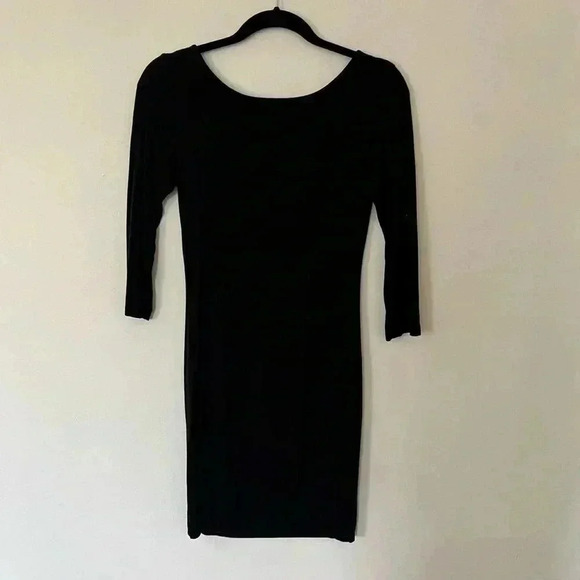 Leith Black Open Back Dress size small - Picture 1 of 7